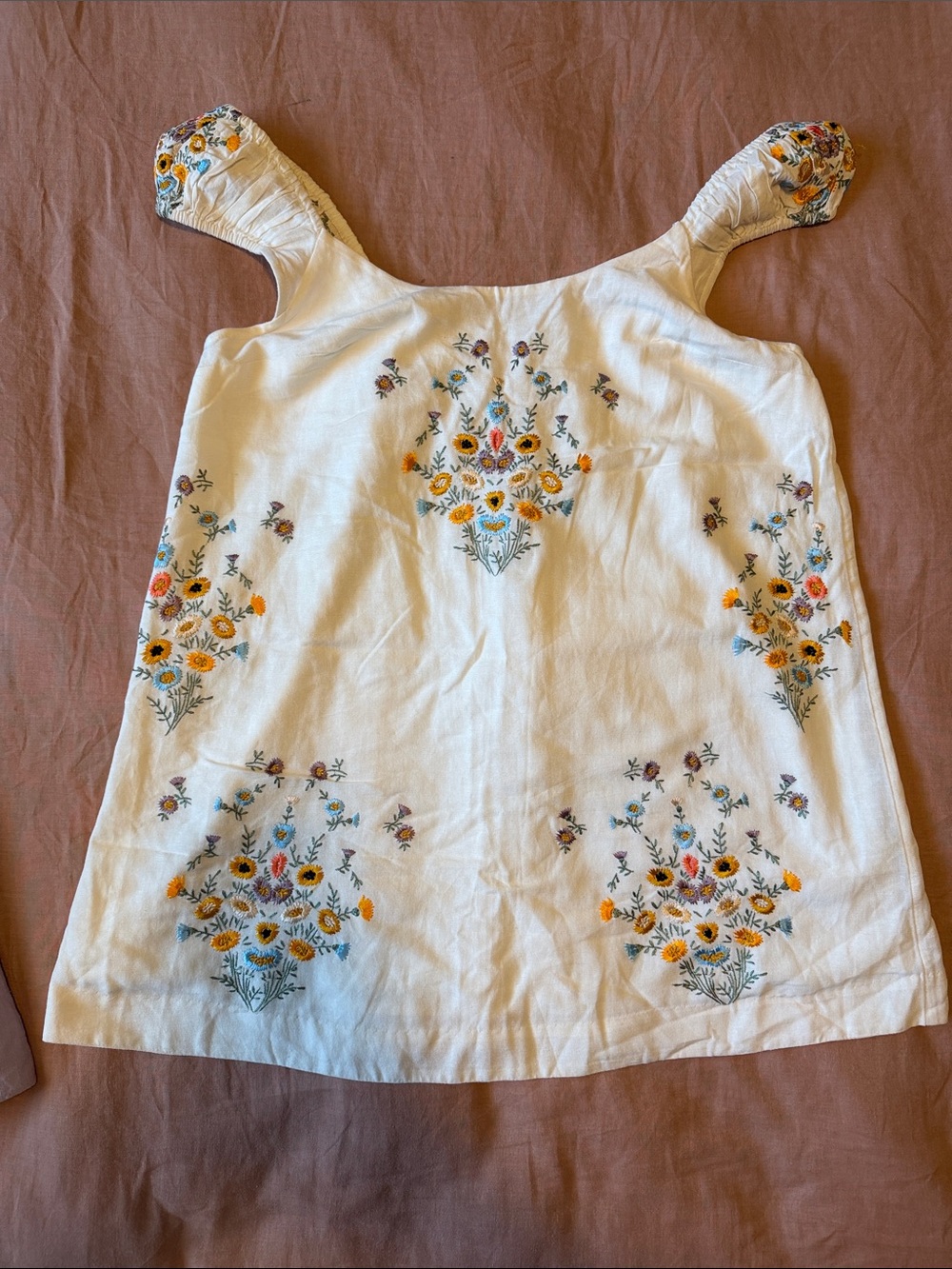 Free people Wildflower Embroidered Mini Dress - Picture 2 of 5